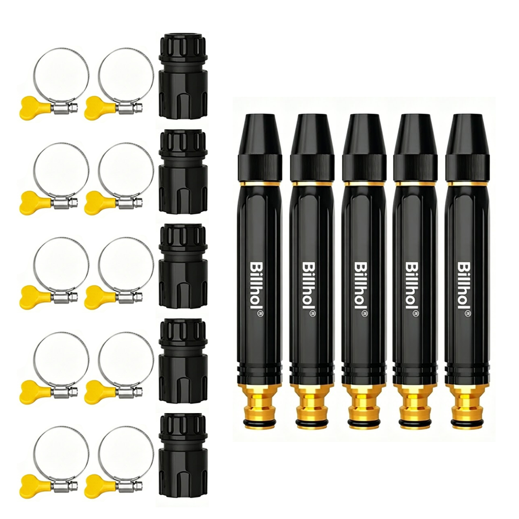 💥50 % de réduction — Dernier jour丨Billhol® 🏆Pistolet à eau haute pression pour lavage de voiture à domicile, indispensable pour arroser les plantes et les légumes, ainsi que pour laver la voiture.👍💦