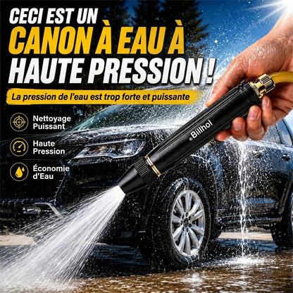 💥50 % de réduction — Dernier jour丨Billhol® 🏆Pistolet à eau haute pression pour lavage de voiture à domicile, indispensable pour arroser les plantes et les légumes, ainsi que pour laver la voiture.👍💦