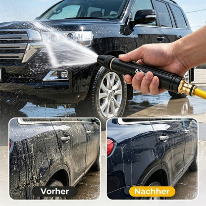 🔴50 % Rabatt — Letzter Tag丨Billhol® 🏆Hochdruck-Wasserpistole für die Autowäsche zu Hause, ein Muss zum Bewässern von Pflanzen und Gemüse sowie zum Autowaschen.🔴💦