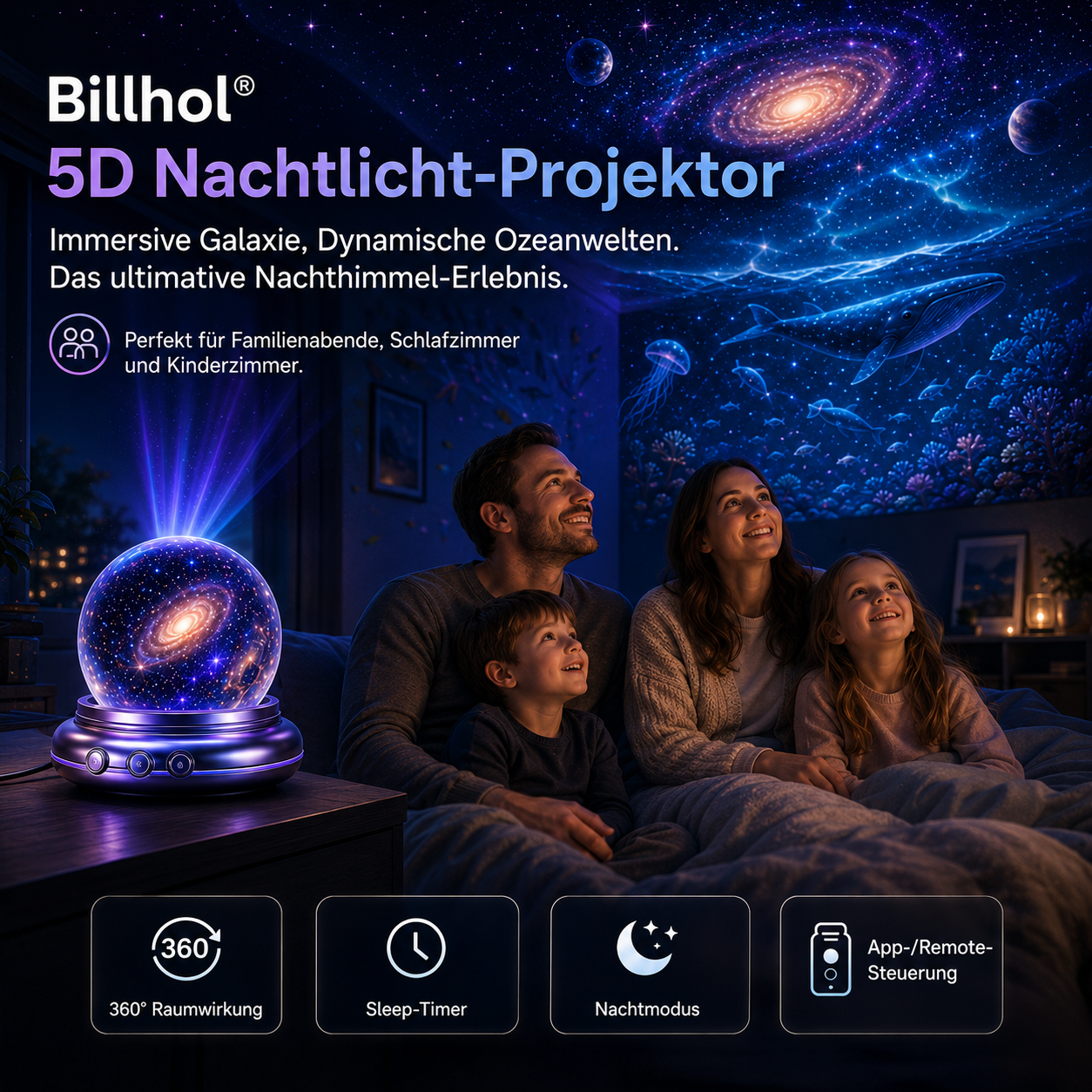 🔮𝐁𝐢𝐥𝐥𝐡𝐨𝐥® ✨𝐒𝐌𝐀𝐑𝐓𝐄𝐑 𝐇𝐃-𝐏𝐑𝐎𝐉𝐄𝐊𝐓𝐎𝐑 𝐃𝐄𝐑 𝐍Ä𝐂𝐇𝐒𝐓𝐄𝐍 𝐆𝐄𝐍𝐄𝐑𝐀𝐓𝐈𝐎𝐍 – 𝐃𝐘𝐍𝐀𝐌𝐈𝐒𝐂𝐇𝐄𝐑 𝟓𝐃-𝐇𝐎𝐋𝐎𝐆𝐑𝐀𝐅𝐈𝐒𝐂𝐇𝐄𝐑 𝐍𝐀𝐂𝐇𝐓𝐋𝐈𝐂𝐇𝐓-𝐏𝐑𝐎𝐉𝐄𝐊𝐓𝐎𝐑🔴