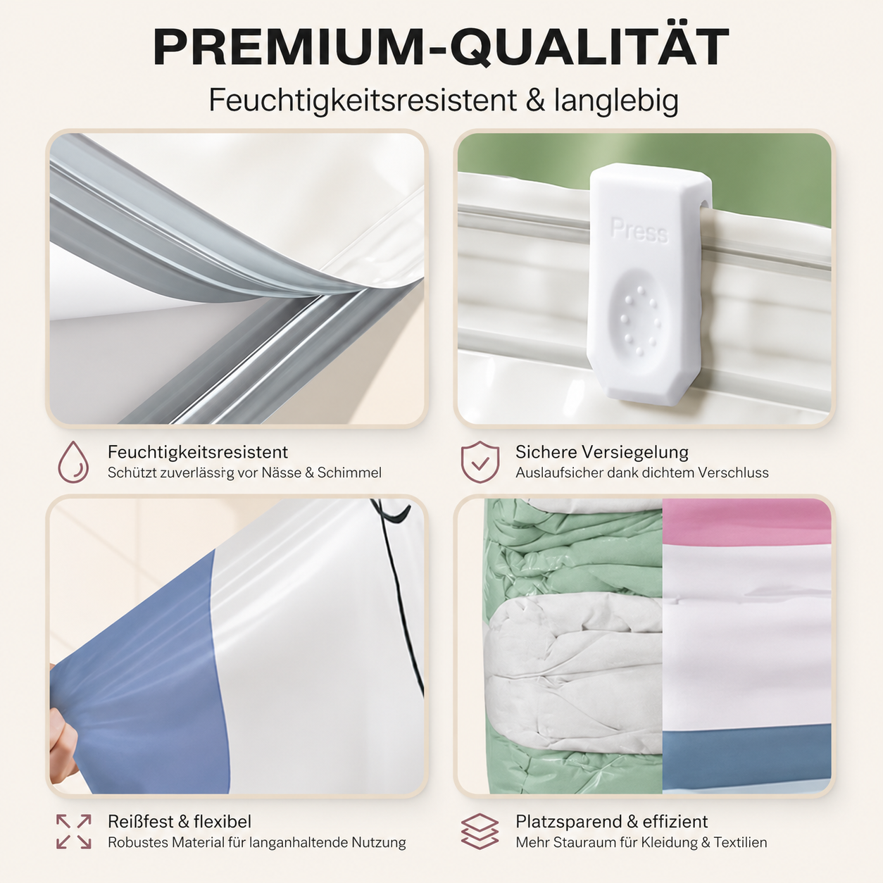 📦🚀 SVOZK® Large-Capacity Vacuum Bags – No Pump Needed!🔴